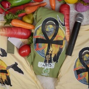 True Religion Green Crewneck Sweater